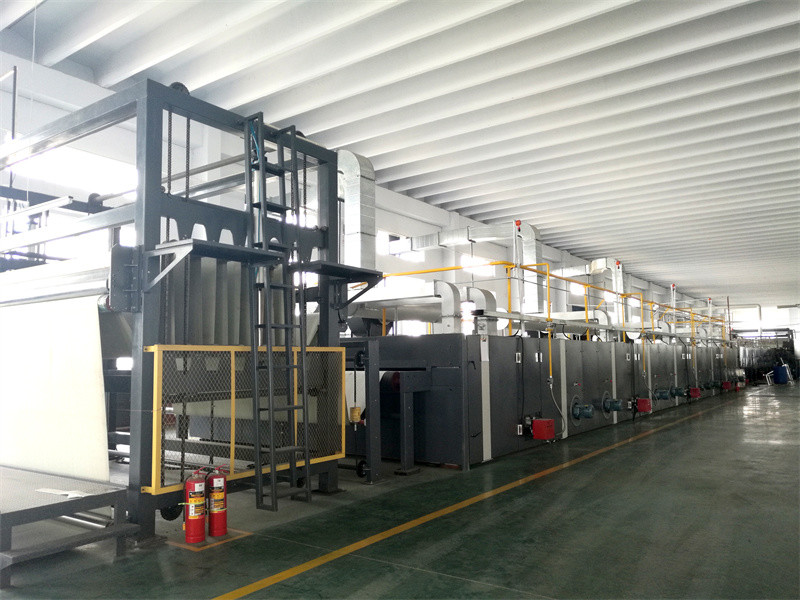 Foshan New Dream Carpet Co., Ltd. factory production line