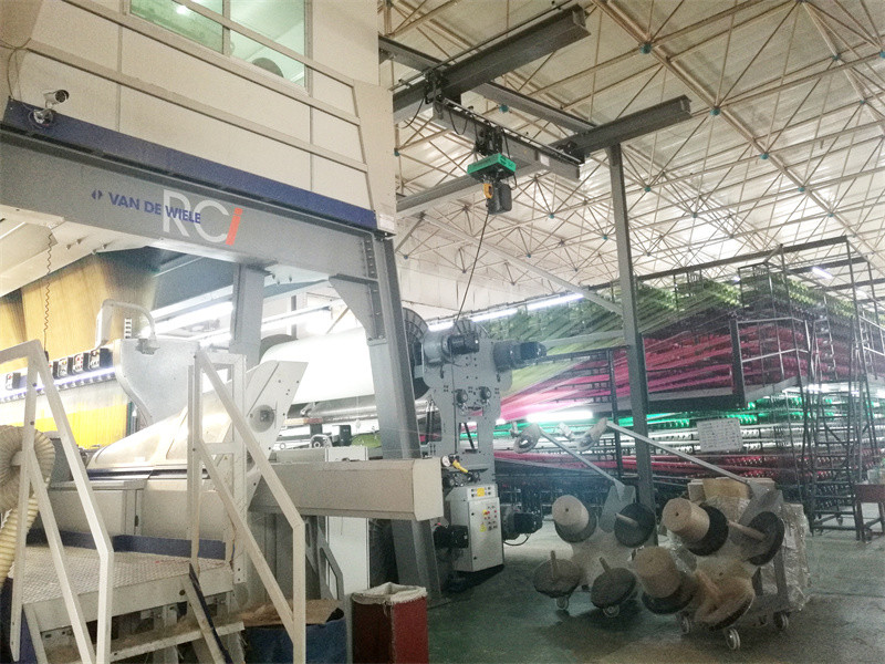 Foshan New Dream Carpet Co., Ltd. factory production line