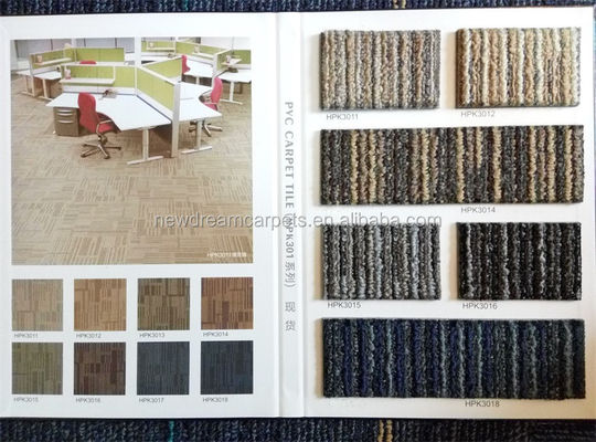 PP/Nylon Office Carpet Tile 50x50 Loop Pile Modular Carpet US 2.5-20 / Square Meter