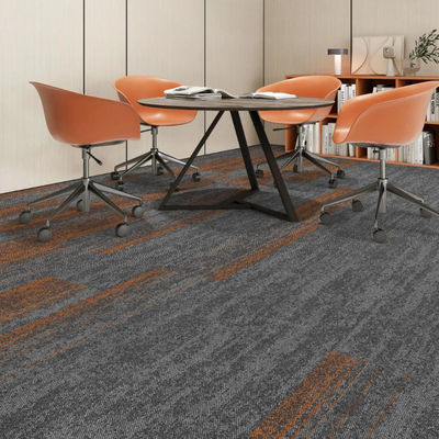 6mm Total Thickness 50x50 60x60 Square Size Loop Pile Carpet Tiles for Hotel and Office