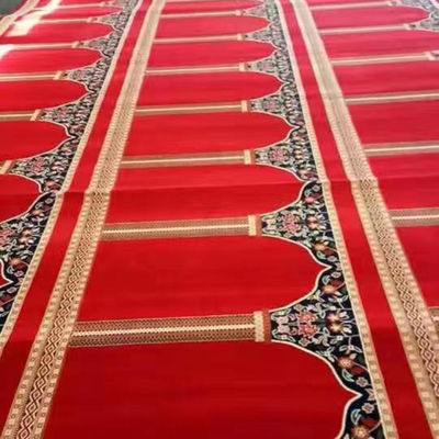 Machine or Hand Washable Mosque Carpet Roll in Any Color for Wall to Wall Prayer