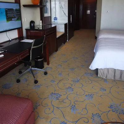 Floral Pattern Nylon Custom Printing Carpets for Modern Design Style Hotel Decoration