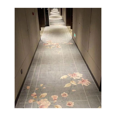 Floral Pattern Nylon Custom Printing Carpets for Modern Design Style Hotel Decoration