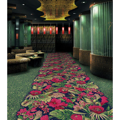 80% Wool 20% Nylon Axminster Banquet Hall Carpet for Hotel Lobby and Room Decoration