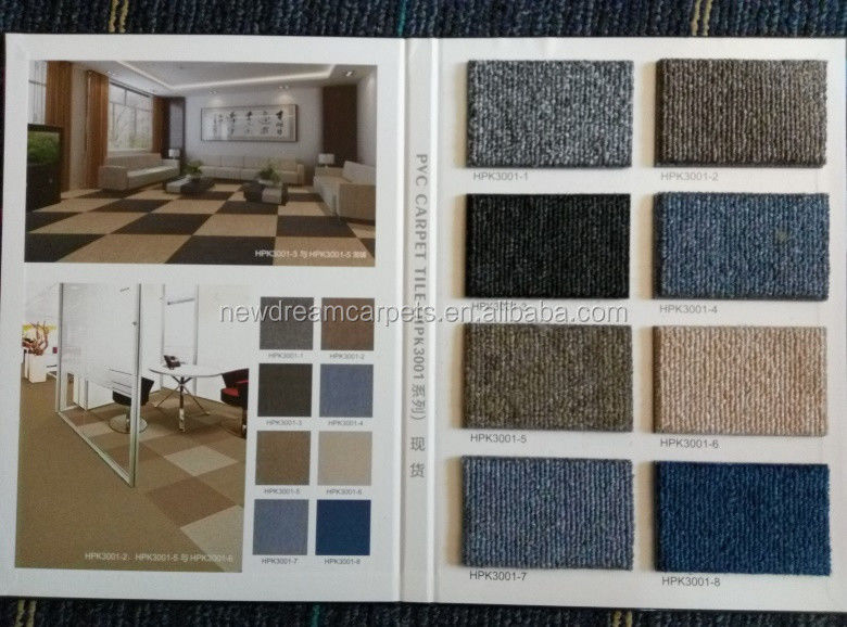PP/Nylon Office Carpet Tile 50x50 Loop Pile Modular Carpet US 2.5-20 / Square Meter